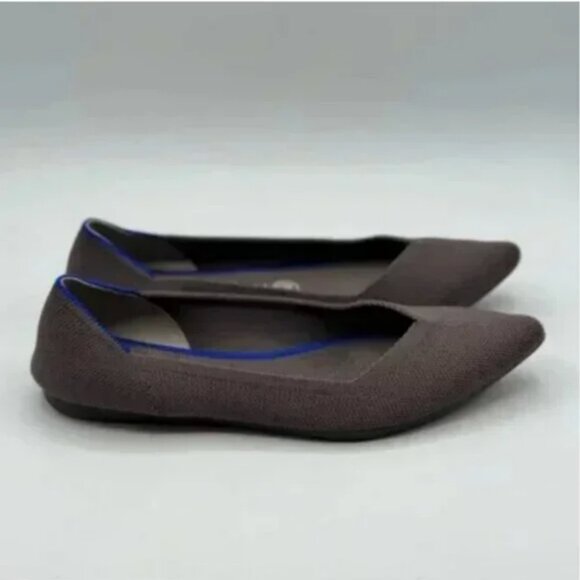 Rothy’s The Point Flat Mink Dusty Purple Shoes Retired Color - Size 8 - Picture 2 of 11